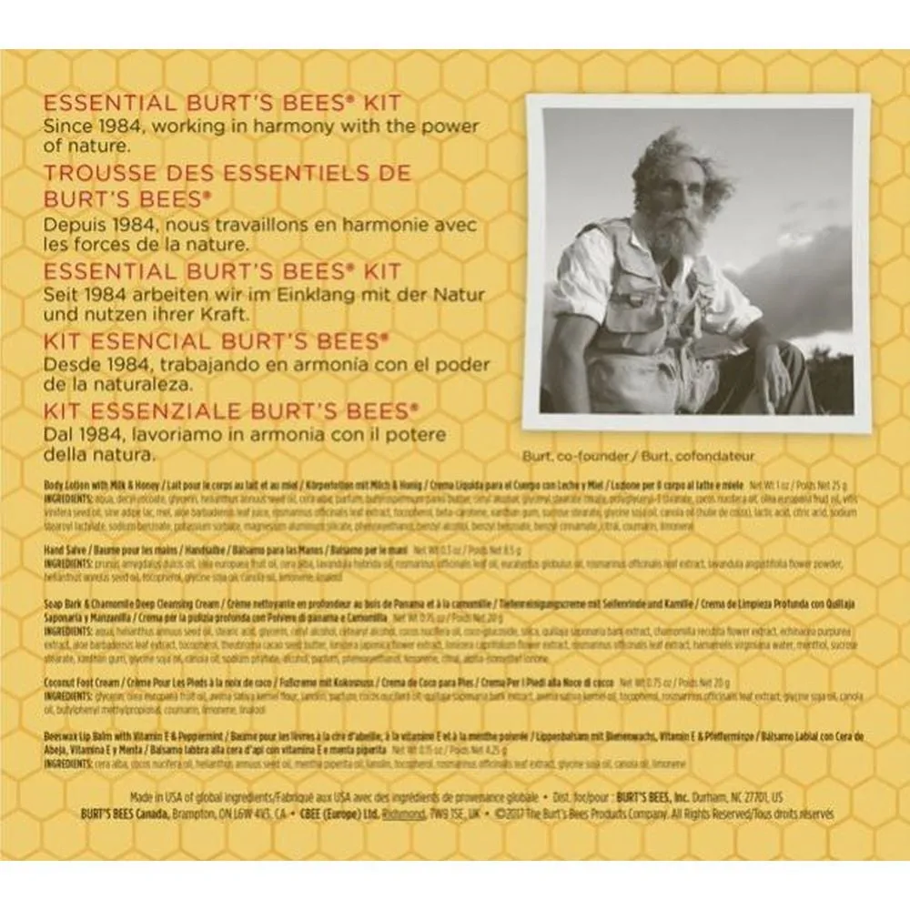 Essential Burt's Bees Kit