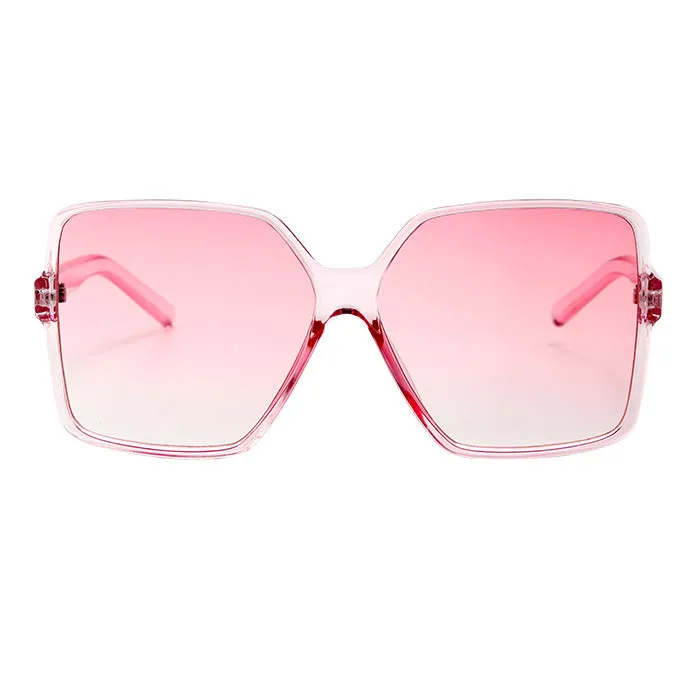 European and American large frame sunglasses