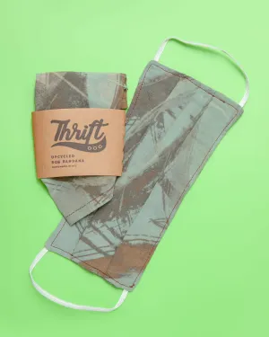 Face Mask & Dog Bandana Set in Mint Green