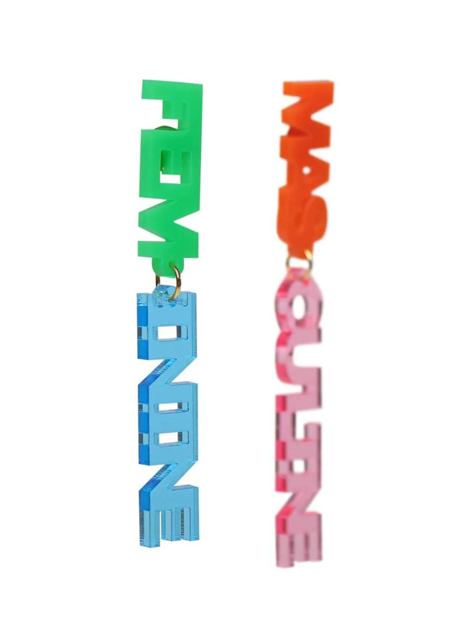 Feminine/Masculine Earrings