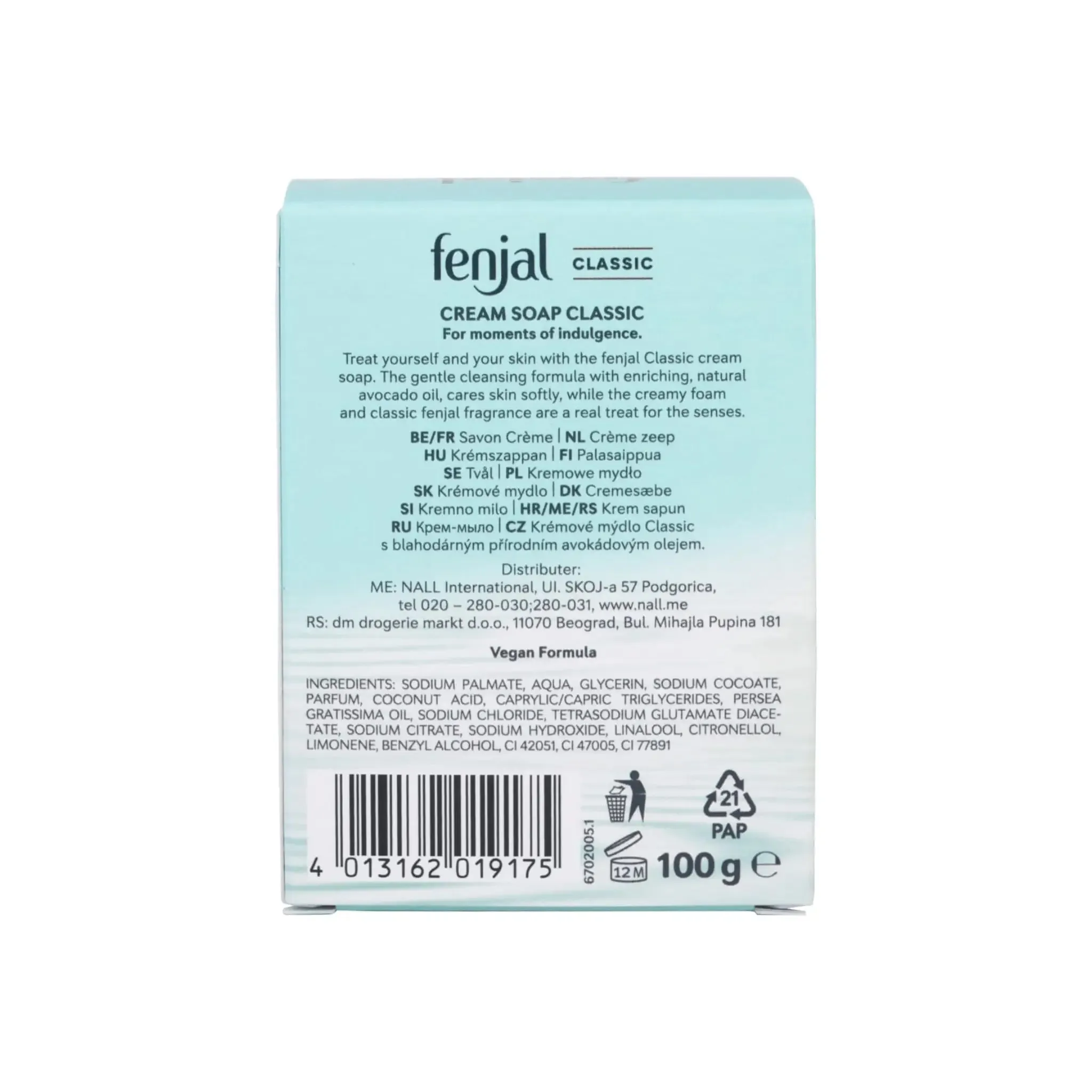 Fenjal Classic 100g Soap