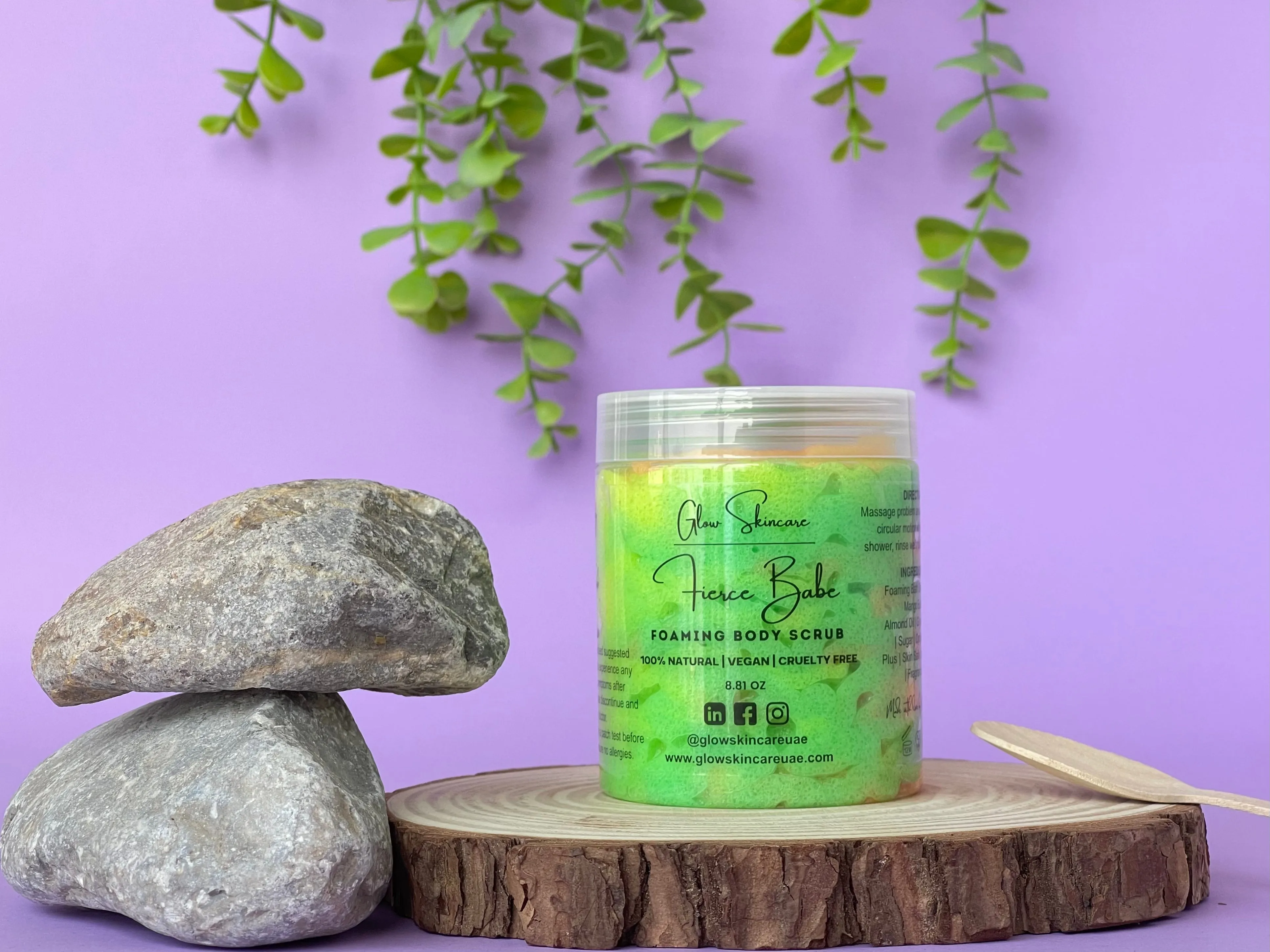 FIERCE BABE FOAMING BODY SCRUB