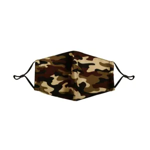 Filtered Camo Face Mask