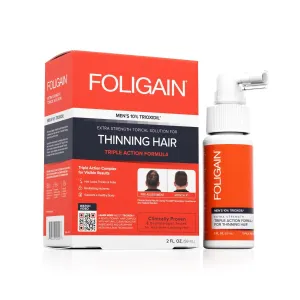 Foligain Men's Intensive Treatment for Thinning Hair with 10% Trioxidil (59ml)