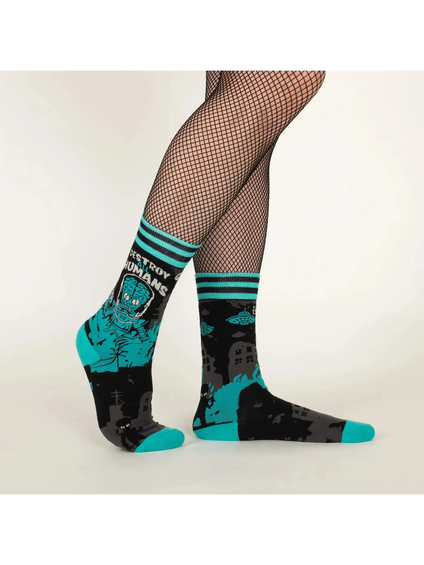 Foot Clothes Socks-Destroy All Humans*
