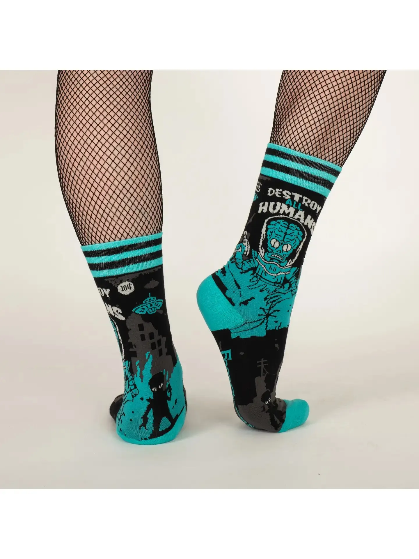 Foot Clothes Socks-Destroy All Humans*