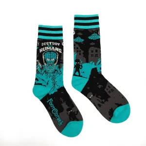 Foot Clothes Socks-Destroy All Humans*