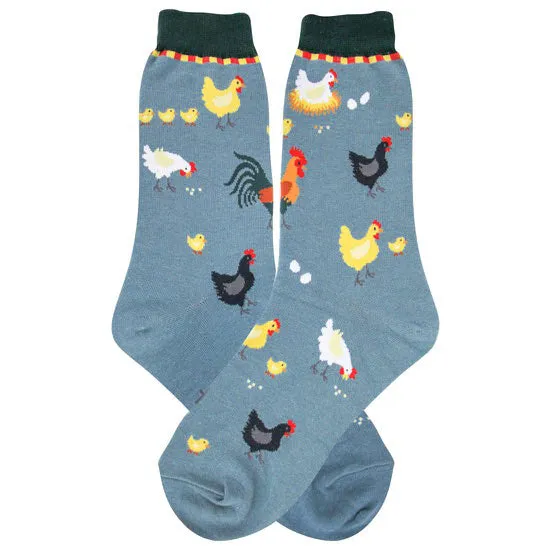 Foot Traffic Women's Chickens Socks
