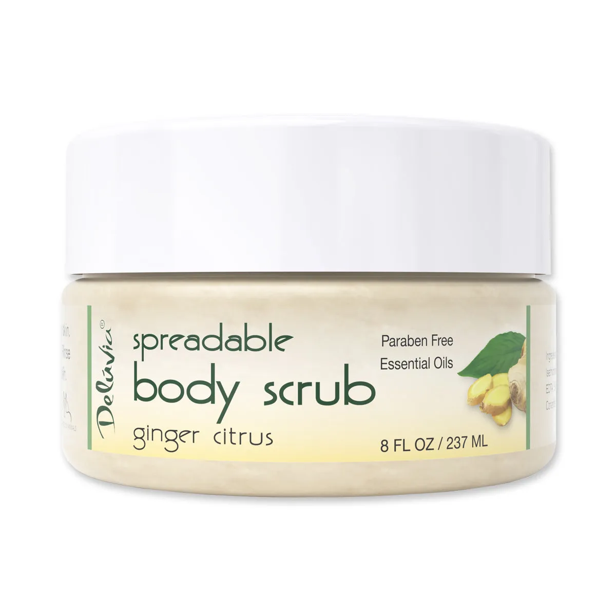 Ginger Citrus Spreadable Body Scrub