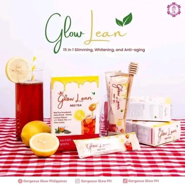 Glow Lean - RED TEA  7 x 21g