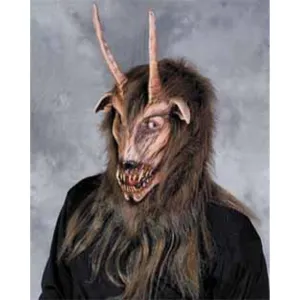 Got Your Goat Face Mask with Horn Detail
