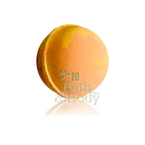 Grapefruit Mangosteen Foaming Bath Bomb | Made with Organic Moringa Oil & Shea Butter | Gift for Her | Bath Fizzy