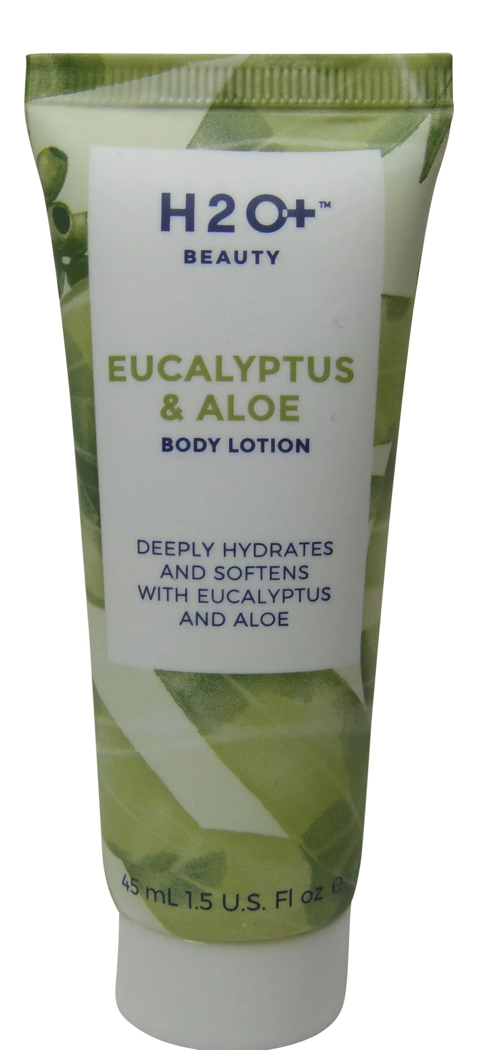 H2O Plus Eucalyptus & Aloe Body Lotion lot of 4 each 1.5oz bottles. Total of 6oz