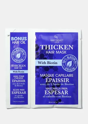 Hair Chemist- Thicken Biotin Hair Mask