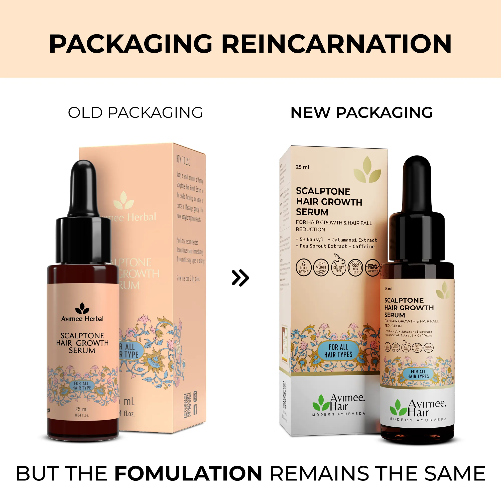 Hair Growth Kit; Keshpallav Hair Oil, Shakuntala Hair Cleanser and Scalptone Hair Growth Serum