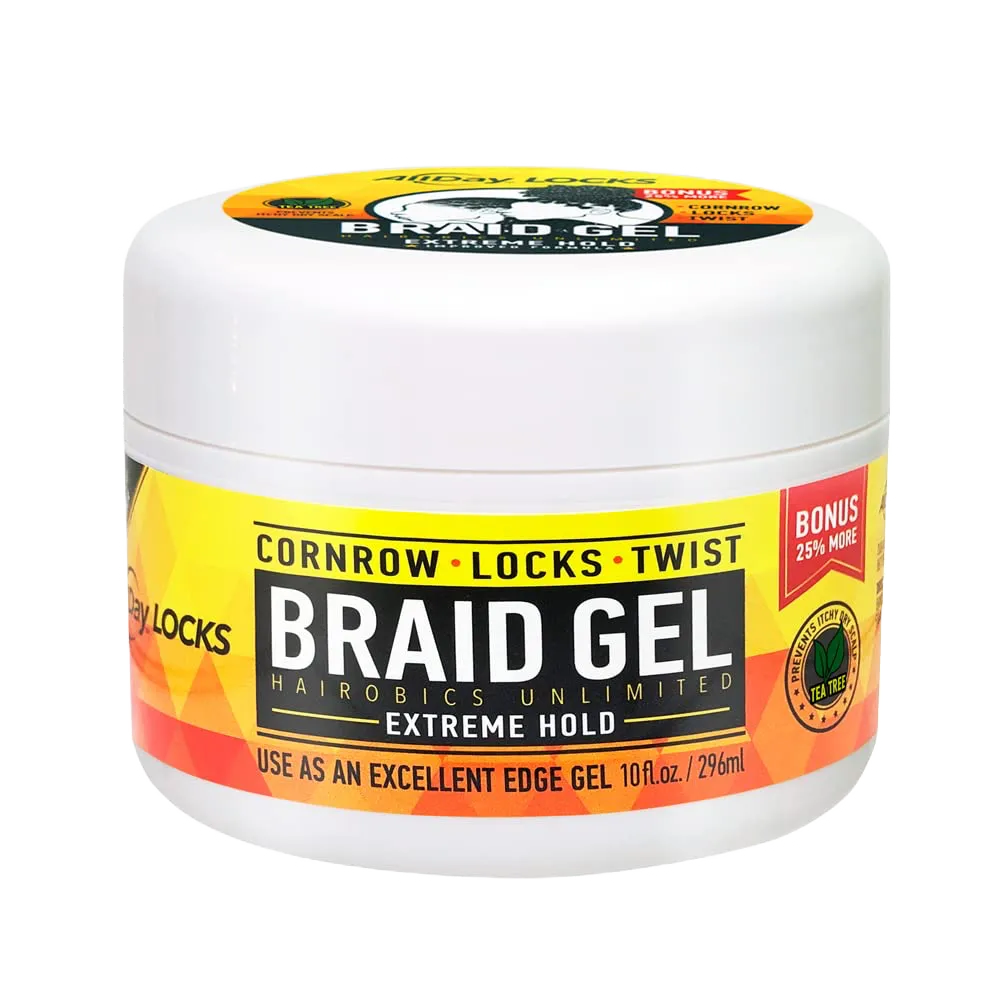 Hairobics AllDay Locks Braid Gel
