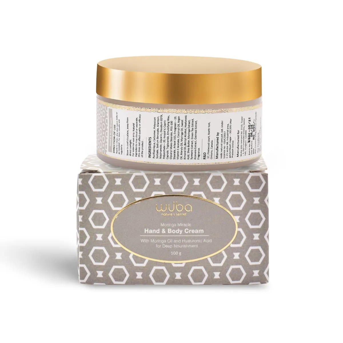 Hand and Body Cream Moringa Miracle - 100gm