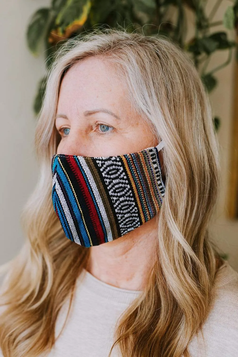 Hand Woven Mask from Nepal
