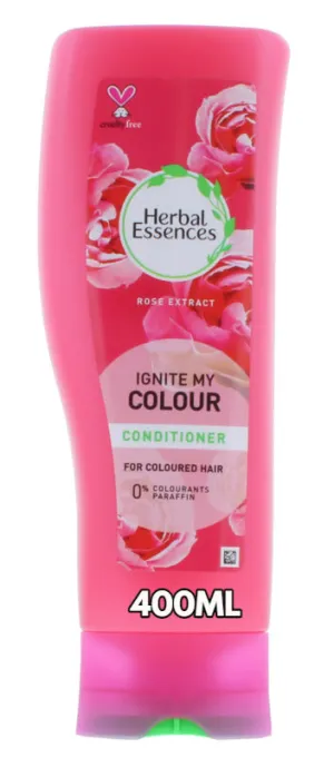 Herbal Essences Ignite My Colour Rose Extract Conditioner 400ml