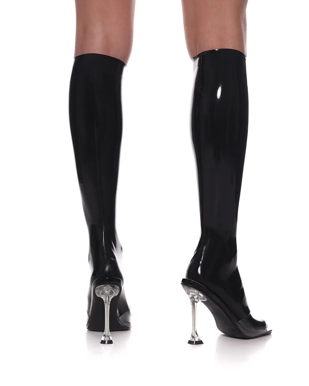 High Socks "Stella001" Black