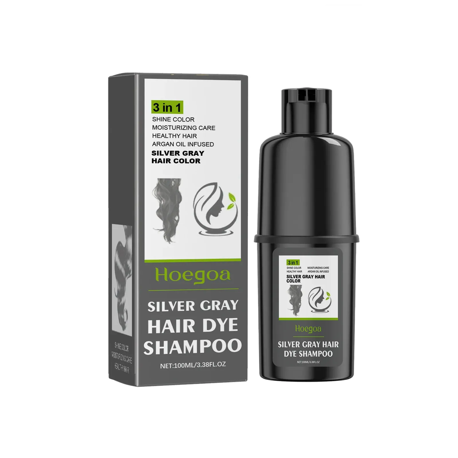 Hoegoa Herbal Hair Dye Shampoo