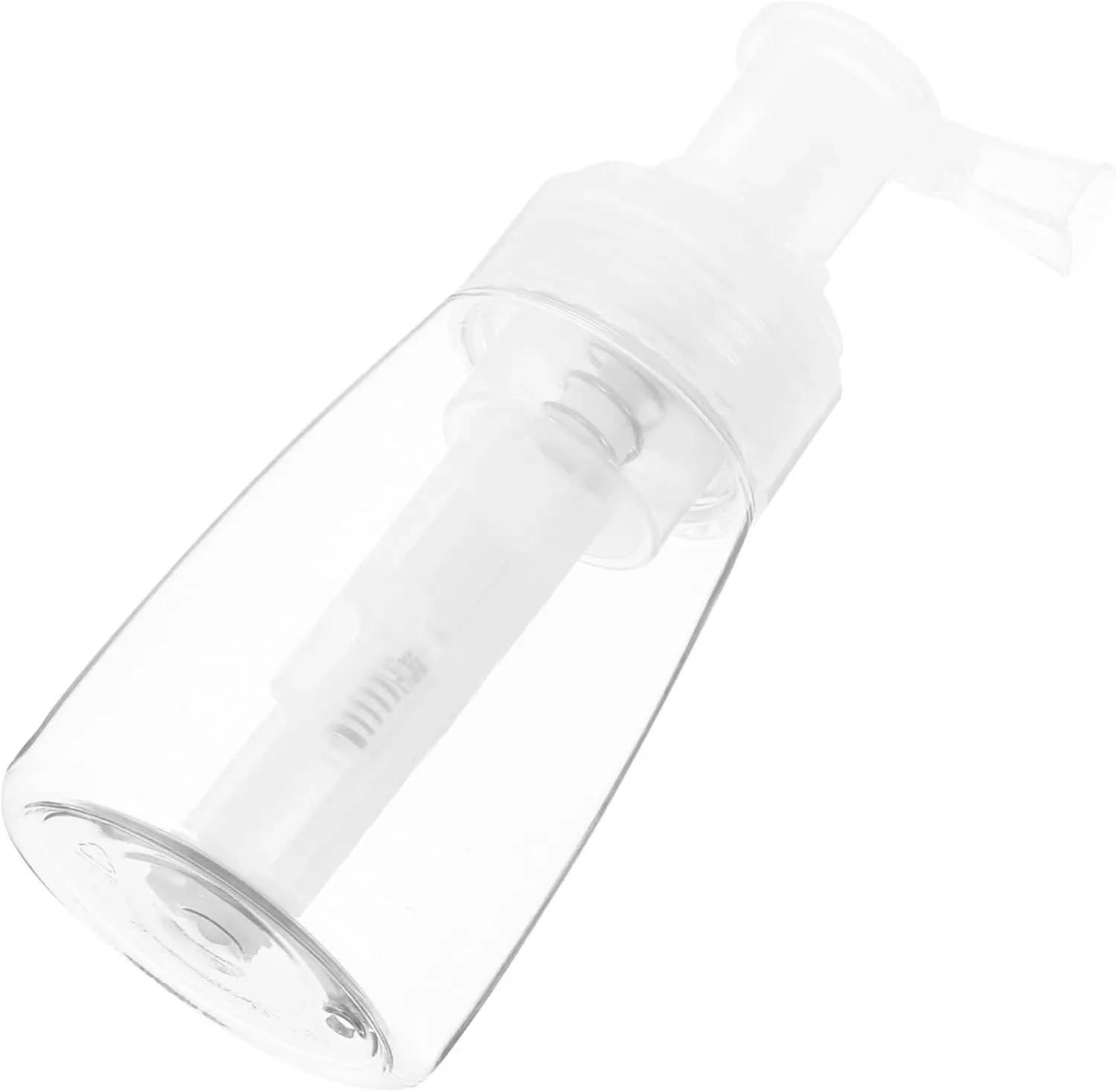 Homoyoyo Powder Spray Bottle for Hair Fiber Travel-friendly Refillable Applicator for Loose Powder Glitter Fine Mist Nozzle for Precise Application Transparent Design for Easy Refilling