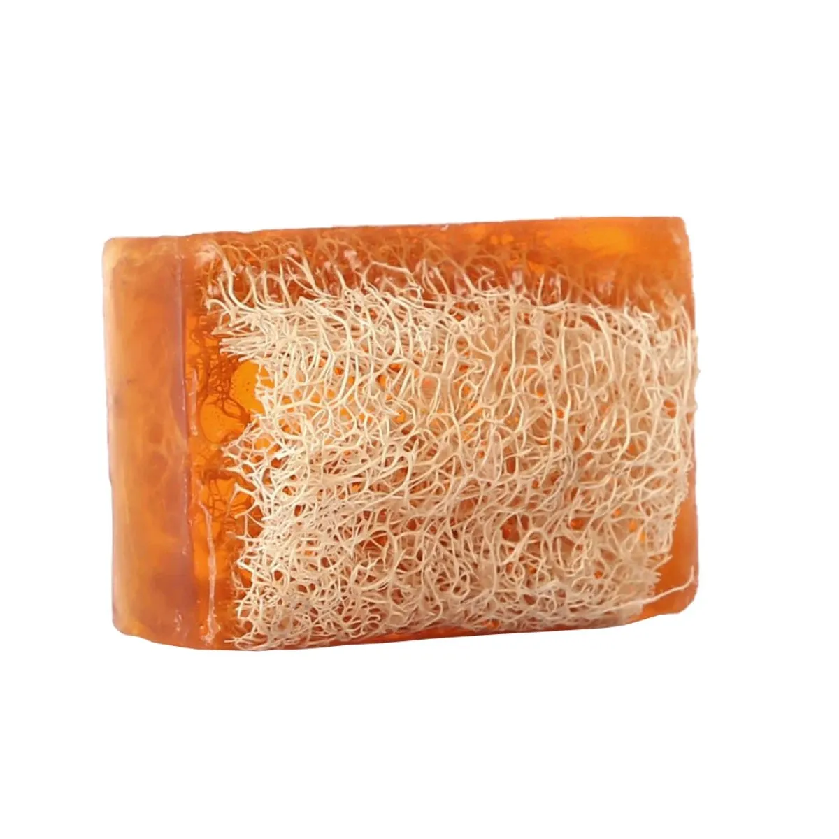 Honey and Milk Soap with Loofah