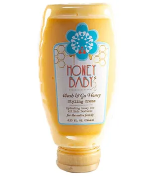 Honey Baby Naturals Wash And Go Honey Styling Creme