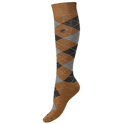 Horze Alana Checked Winter Socks