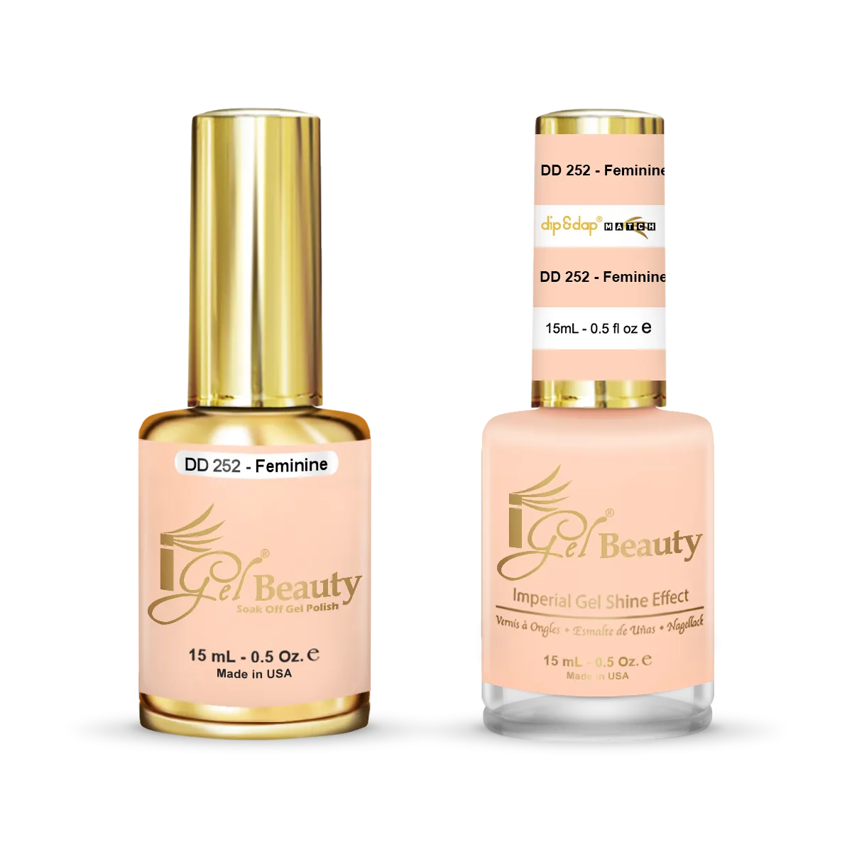 iGel Gel & Polish Duo - DD252 Feminine