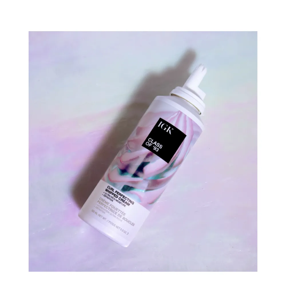 IGK Hair Class of 93 Curl Perfecting Whipped Cream