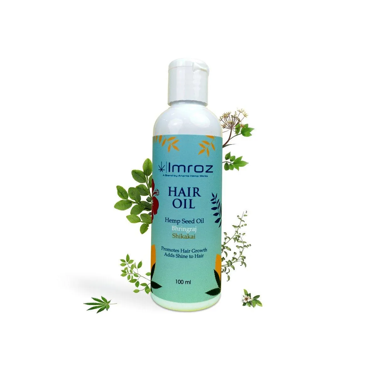 Imroz - Bhrinraj Hair Oil With Hemp Seed Oil & Shikakai