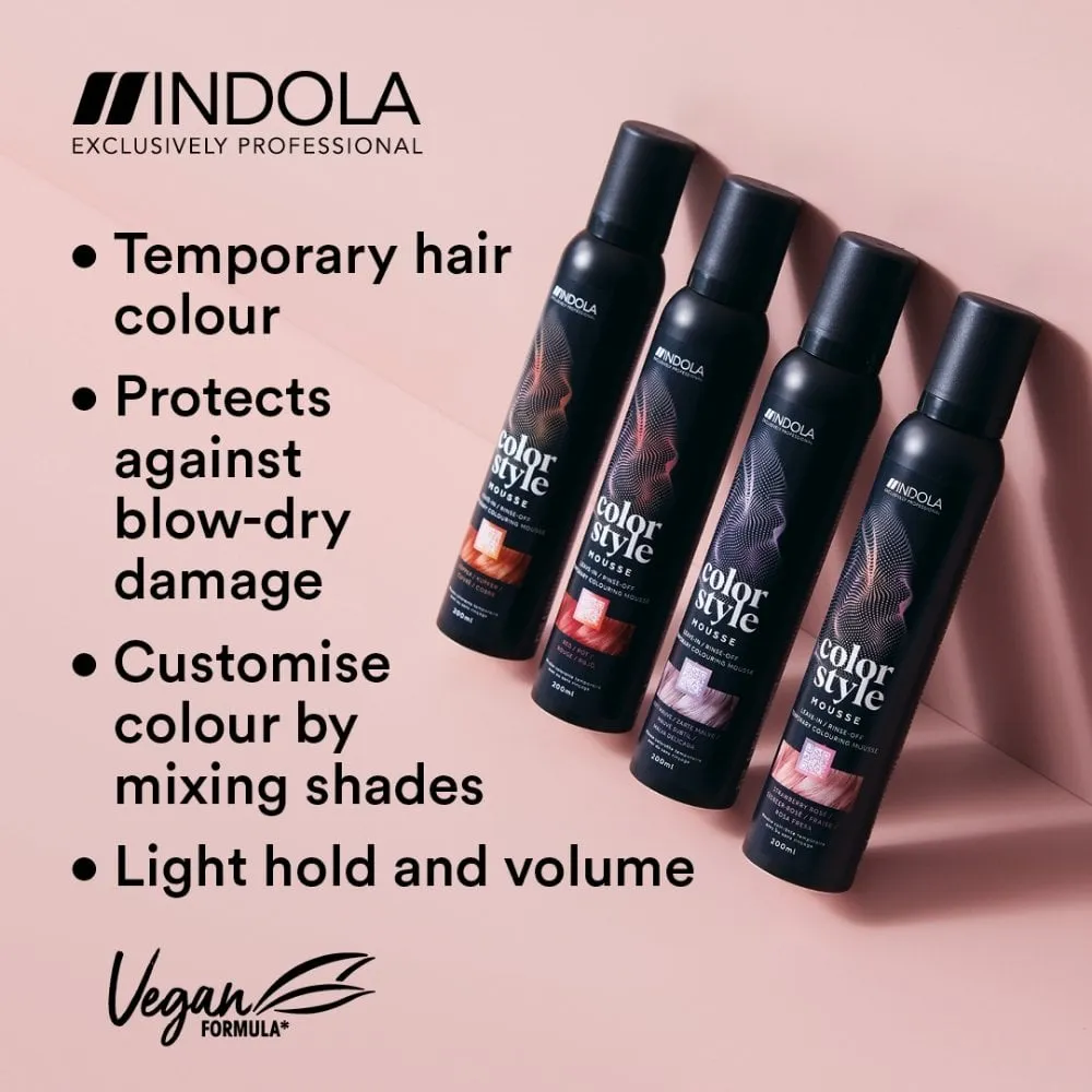 Indola Colour Style Mousse Beige Blonde 200ml