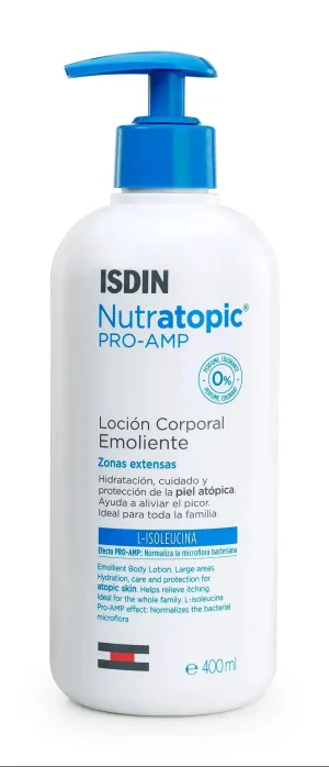ISDIN Nutratopic PRO AMP Emollient Body Lotion 400ml