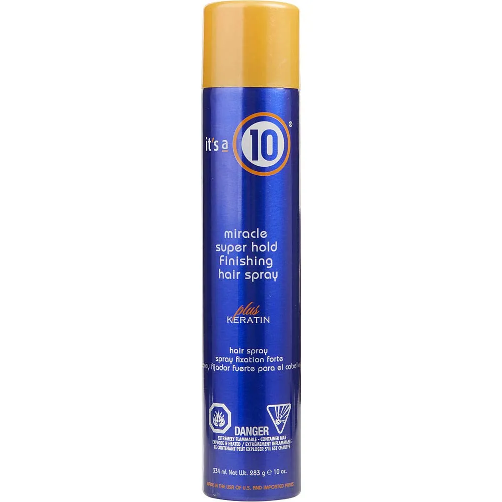 Its A 10 Miracle Superhold Finishing Hair Spray plus Keratin 10 fl.oz