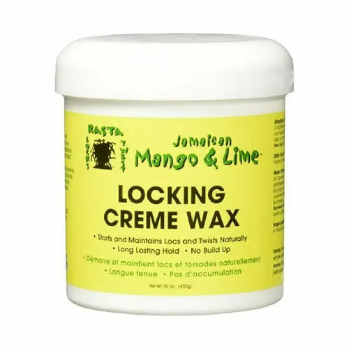 Jamaican Mango & Lime:  Locking Creme Wax 6oz, 16oz
