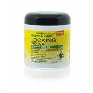Jamaican Mango & Lime Locking Firm Wax for coarse or resistant hair 6oz