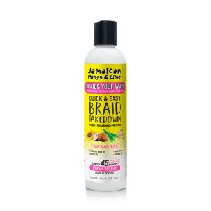 JAMAICAN MANGO & LIME Quick & Easy Braid Takedown 8oz