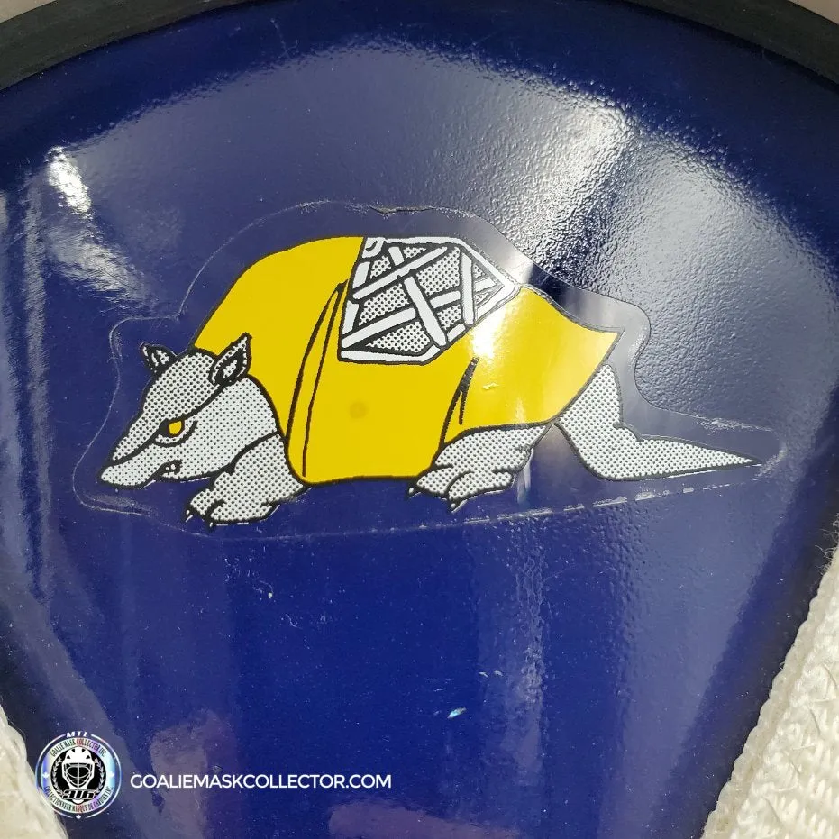 John Vanbiesbrouck Amadilla Goalie Mask Game Ready 1994 Florida Panthers Don Straus Autographed AS-02918 - SOLD