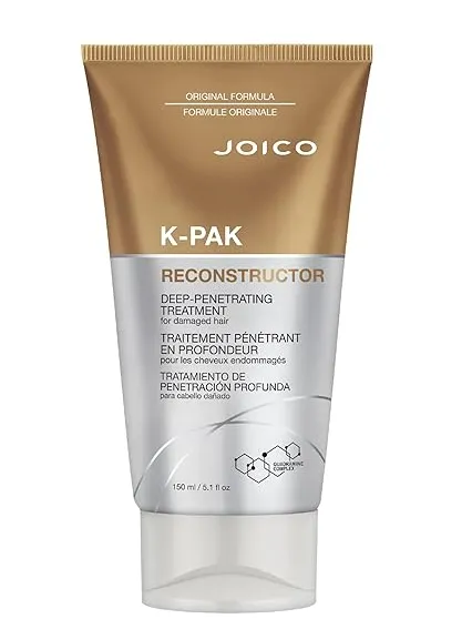 Joico K-PAK Reconstructor Deep-Penetrating Treatment | For Severely Damaged Hair | Repair & Strengthen Strands | Rebuild & Fortify Damaged Hair | Improve Elasticity | With Keratin & Arginine