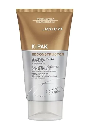Joico K-PAK Reconstructor Deep-Penetrating Treatment | For Severely Damaged Hair | Repair & Strengthen Strands | Rebuild & Fortify Damaged Hair | Improve Elasticity | With Keratin & Arginine