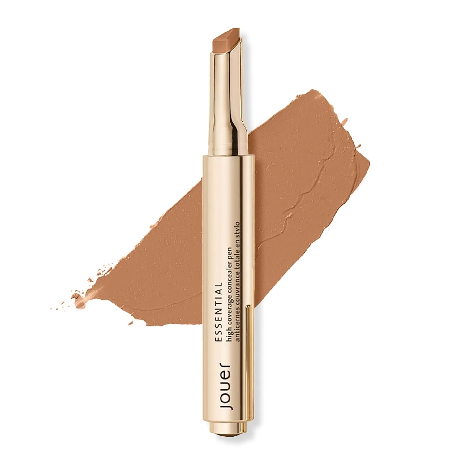 Jouer Essential High Coverage Crme Concealer Pen | Medium to Full Coverage | Healthy Ingredients | Paraben, Gluten & Cruelty Free | Vegan Friendly