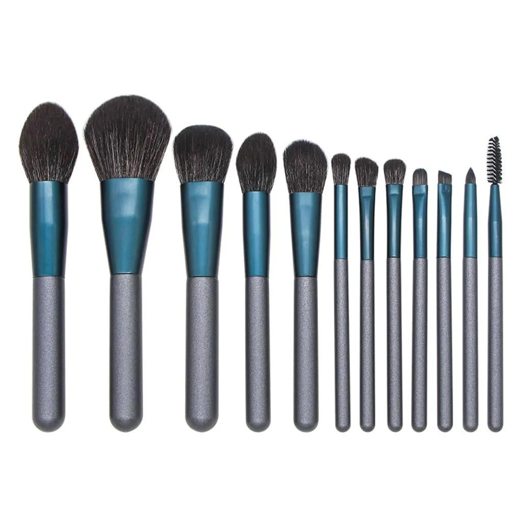 JSEIAJB 12 pieces of makeup brush set powder eye shadow brush, full set of beauty tools
