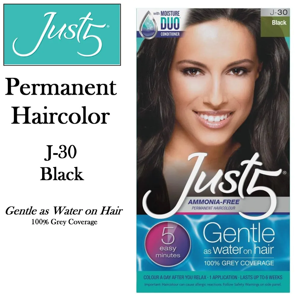 Just 5 Permanent Hair Color