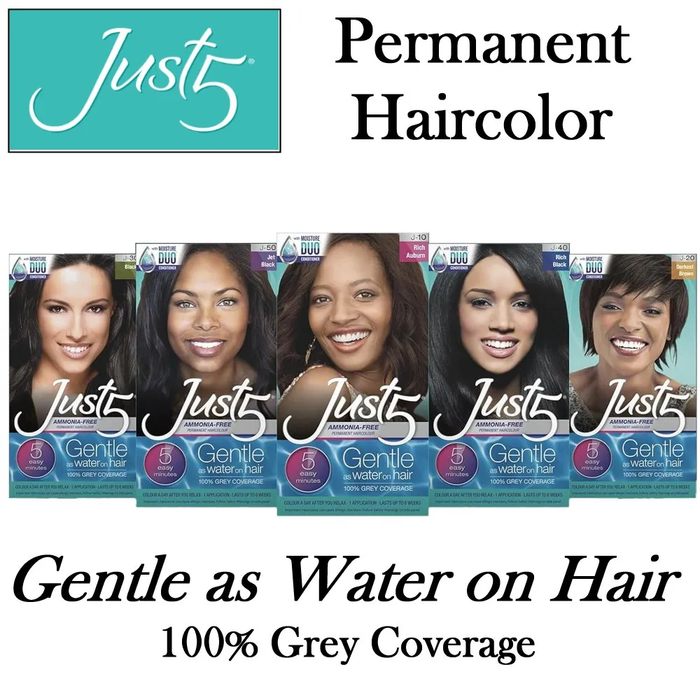 Just 5 Permanent Hair Color