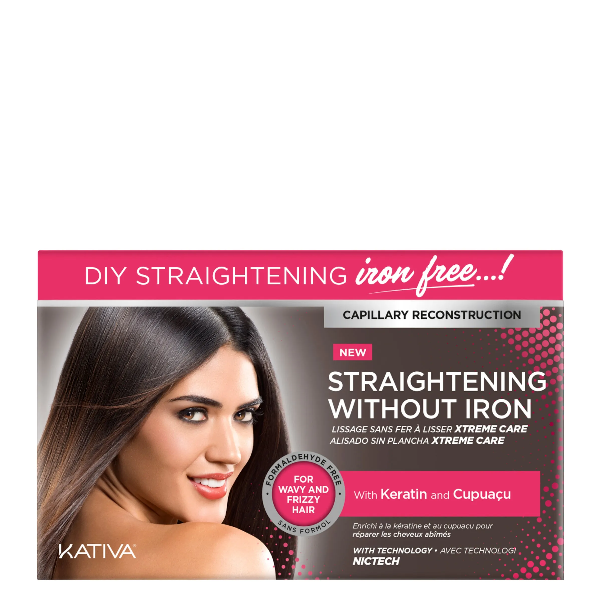 Kativa Hair Straightening Kit Extreme Care