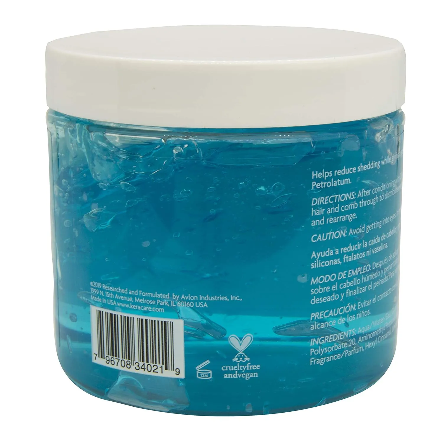 KeraCare Gelessence Anti Shedding Gel With Biotin For Natural Hair 455g
