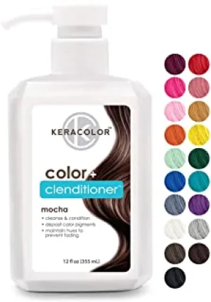 Keracolor Clenditioner Hair Dye (19 colors) Semi Permanent Hair Color Depositing Conditioner