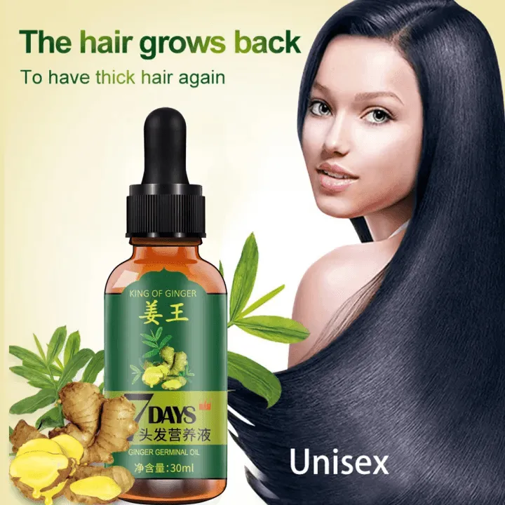 King Of Ginger Hair Growth Serum Germinal Oil - 30ml