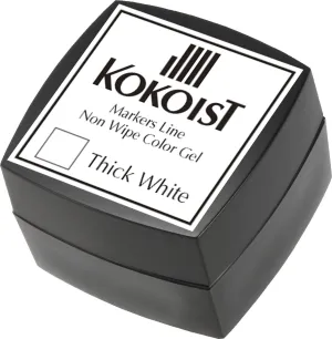 Kokoist Markers Line None Wipe Color Gel | Thick White